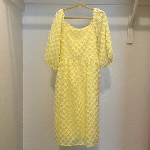 Xhilaration Kids Casual Dress in Yellow